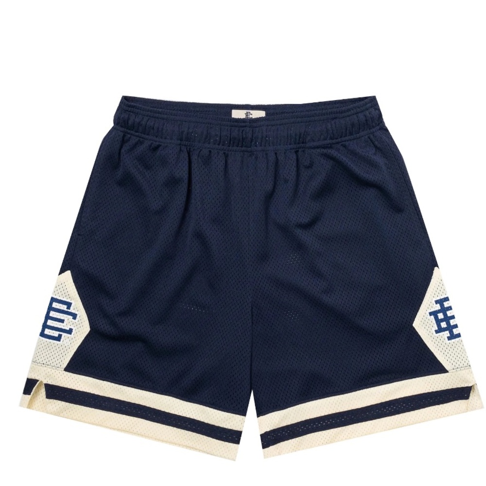 Eric Emanuel Men's Basic V2 Green and White Shorts (NWOT)